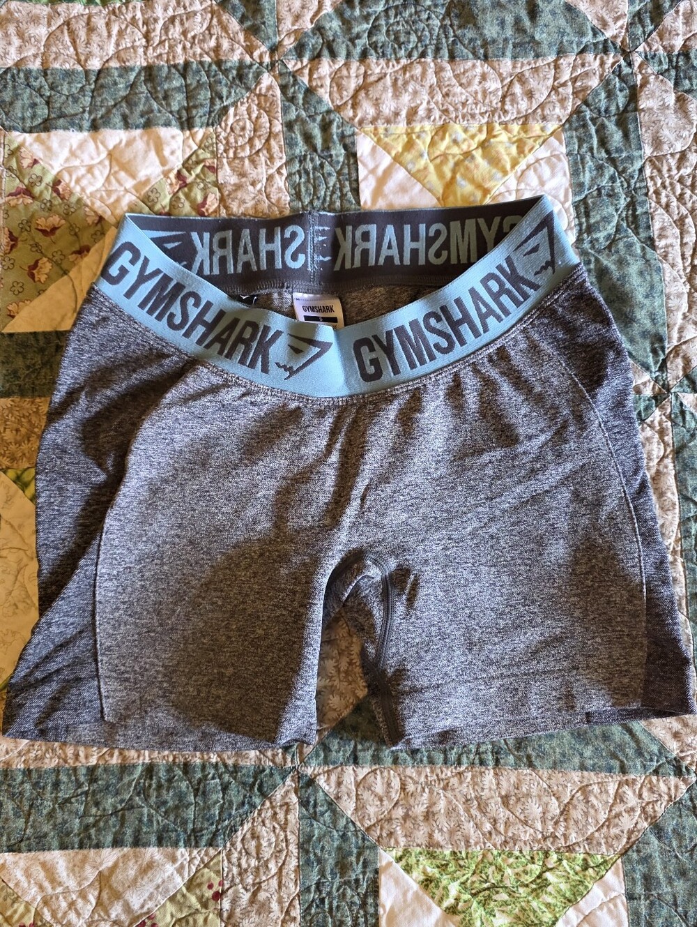 Gymshark Gray Blue WORKOUT SHORTS